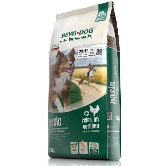 Hrana uscata caini BEWI DOG PREMIUM QUALITY BASIC, 25 kg