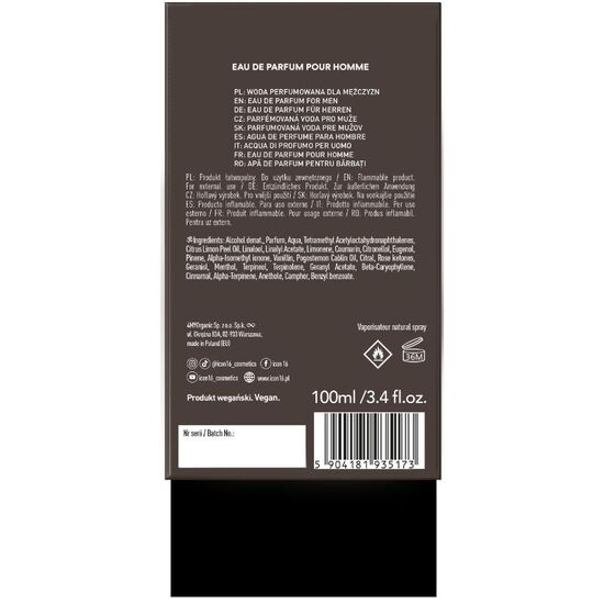 Apă de parfum pentru bărbați ICON16 ON POINT, 100 ml, 3 image