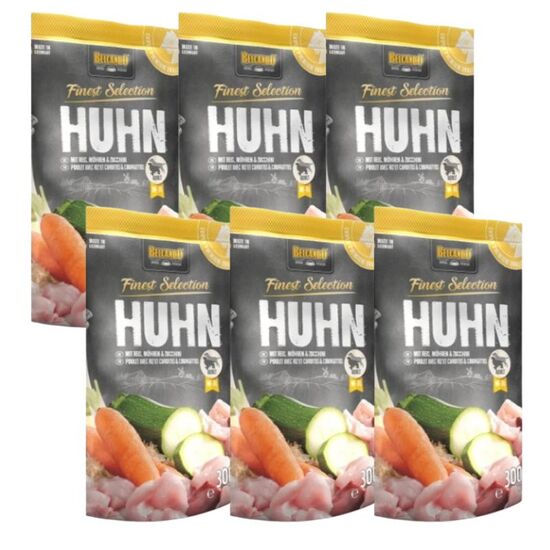 Паучи для собак BELCANDO Chicken, 300 г х 6 шт