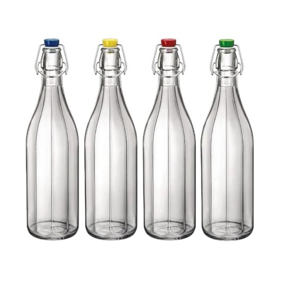 Бутылка с зажимной крышкой Giara Oxford, 1l, цветная крышка, изображение 2
