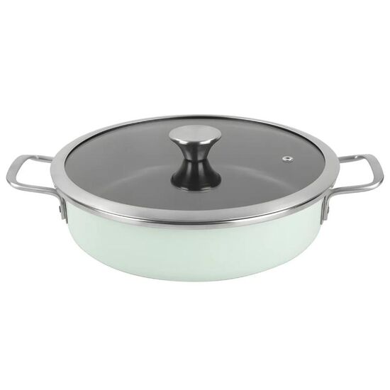 Formă rotundă cu capac DELIMANO Nordic, Mint, 28 cm, 3 image