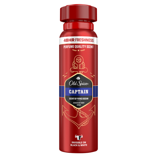 Дезодорант-спрей OLD SPICE Captain, для мужчин, 150 мл, изображение 2