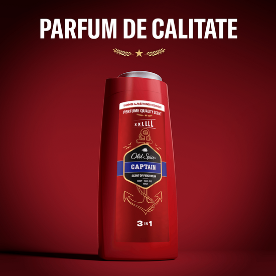 Gel de dus OLD SPICE Captain 2in1, 675 ml, 3 image