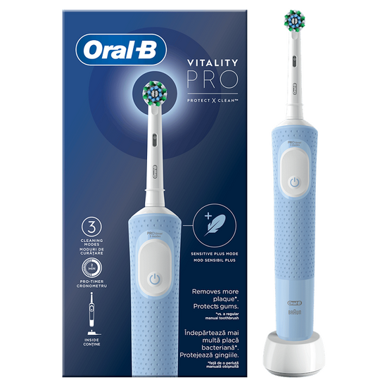 Зубная щетка ORAL-B Vitality Pro, электрическая, 1шт, изображение 3