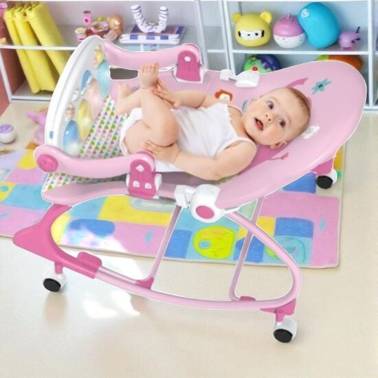 Scaun multifunctional YAYA DUCK BABYLOVE, Roz