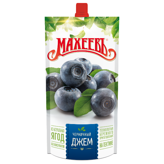 Варенье МАХЕЕВЪ «Черничное», 300 г, изображение 2