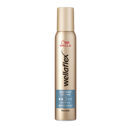 Mousse pentru par WELLAFLEX Volum Instant, fixare medie 3, 200 ml