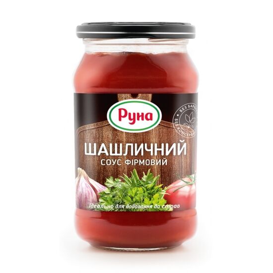 Соус RUNA, шашлычный фирменный, 485 г