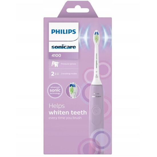 Зубная щетка электрическая PHILIPS SONICARE Серия 4100 Розовая