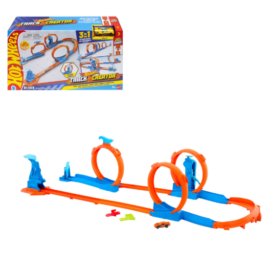 Игровой набор Hot Wheels, Track Creator, Тройная петля