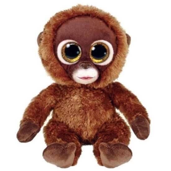 Jucărie moale TY Maimuta CHESSIE Beanie Boos, 15 cm