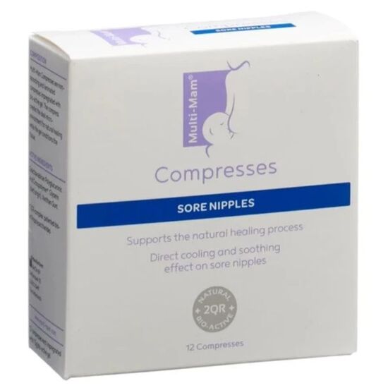Компрессы MULTI-MAM Compress для лечения раздражений сосков, 12 шт