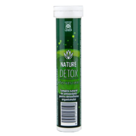 Supliment alimentar LEBEN Nature Detox Effervescent, 20 tablete efervescente, 2 image