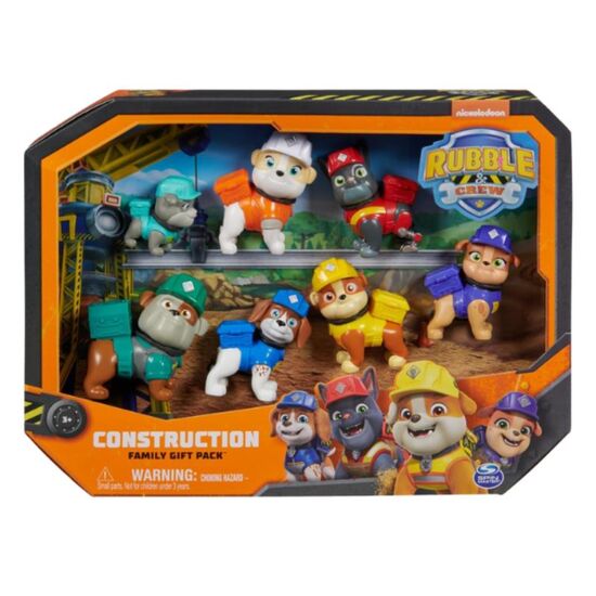 Set de 7 mini-figurine SPIN MASTER, Rubble Crew, "Patrula Cățelușilor", 3 image
