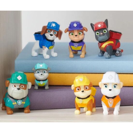 Set de 7 mini-figurine SPIN MASTER, Rubble Crew, "Patrula Cățelușilor", 6 image