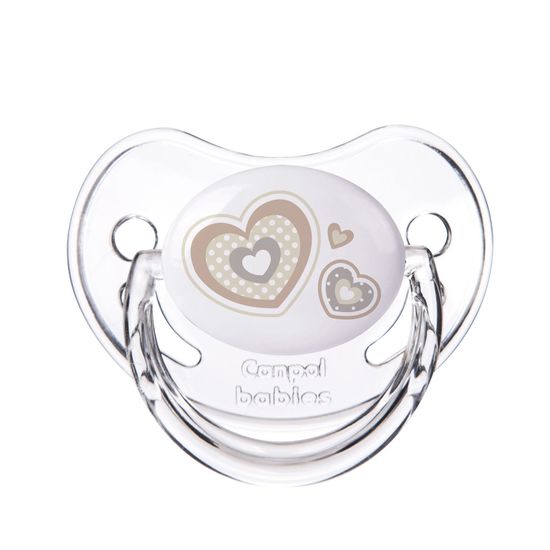 Пустышка CANPOL 22/565 Newborn, силикон, ортодонтическая, 0-6 мес, изображение 3