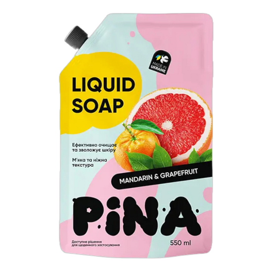 Sapun lichid PINA Watermelon and basil, 1500 ml, rezerva