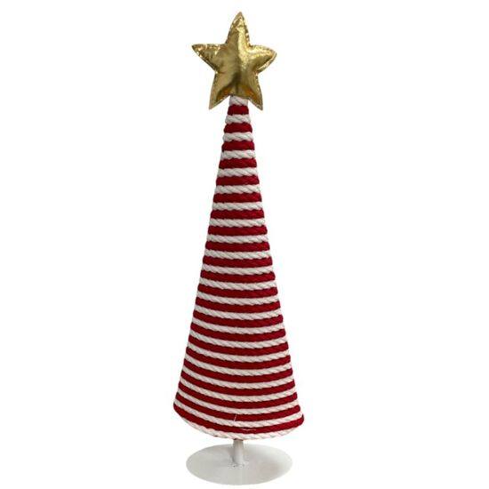 Decoratiune Bradut de Craciun HQ259409-23, 18 Х 10 Х 59 cm, 2 image