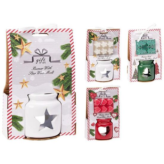 Set pentru aromaterapie: Aromalampa 8 cm + Cuburi aromatice, 2 image