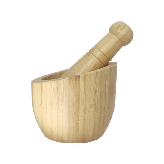 Mojar cu pistil CASA MASA BAMBUS, 12x10.5 cm