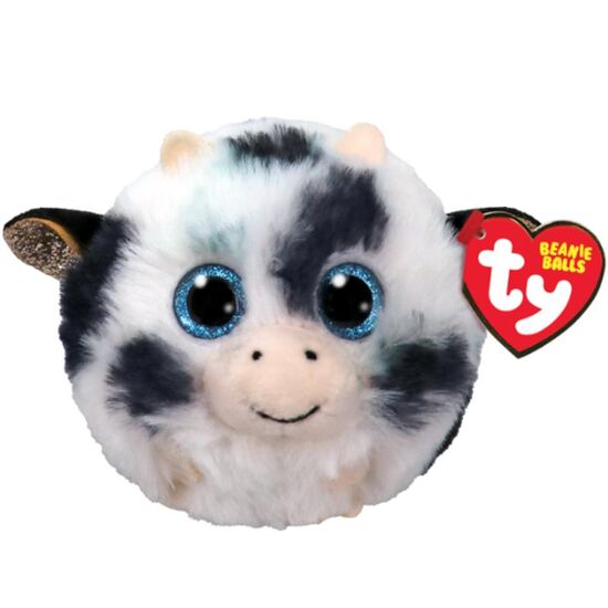 Коровка TY Moophy, 10 см, (Beanie Balls)