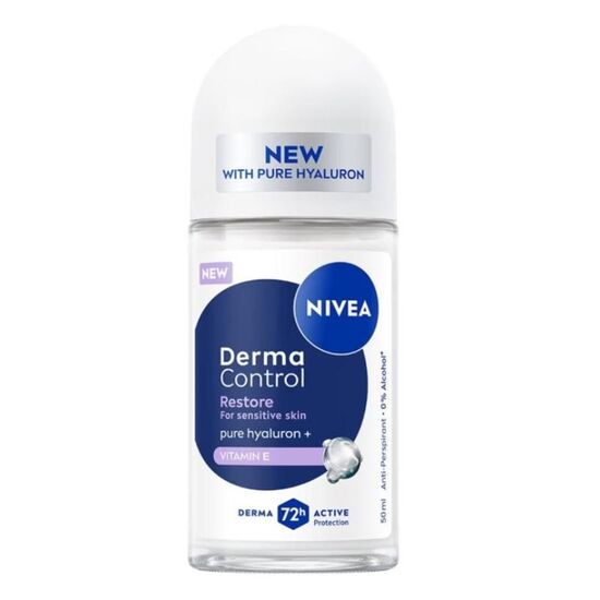 Deodorant roll-on NIVEA Derma Control Restore, 50 ml