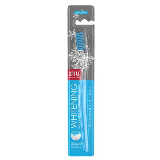 Зубная щетка  SPLAT WHITENING Medium, отбеливающая