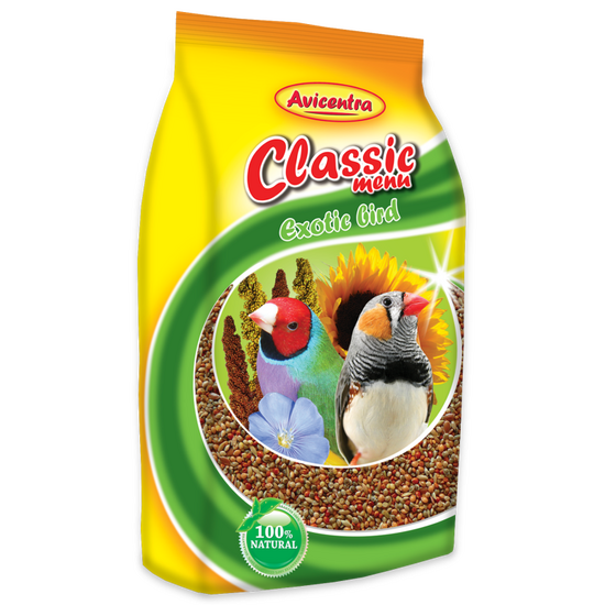 Hrana Avicentra Classic, meniu pentru pasari exotice, 1 kg