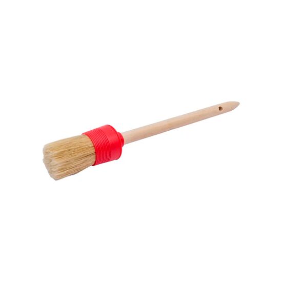 Perie rotunda HARDY, cu plastic 8, 41mm seria-00 (12buc)