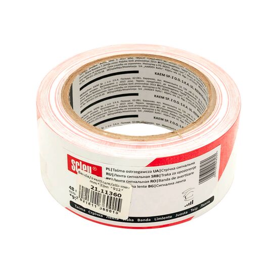 Banda de semnalizare SCLEY, 48mmx33m, seria-912, 12 buc