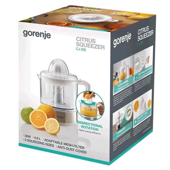 Соковыжималка для цитрусовых GORENJE CJ30E, изображение 4