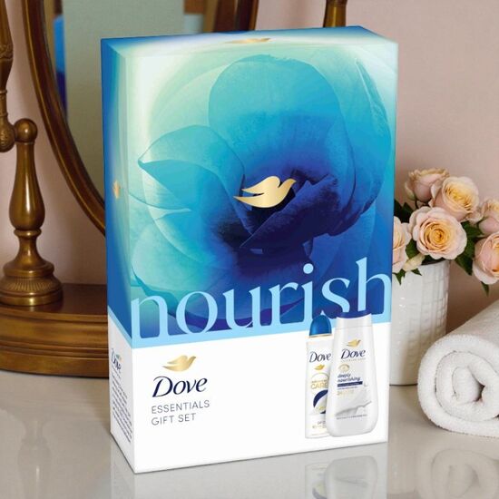 Подарок DOVE Women Nourishing (SG 225мл + DEO 150мл) 2025