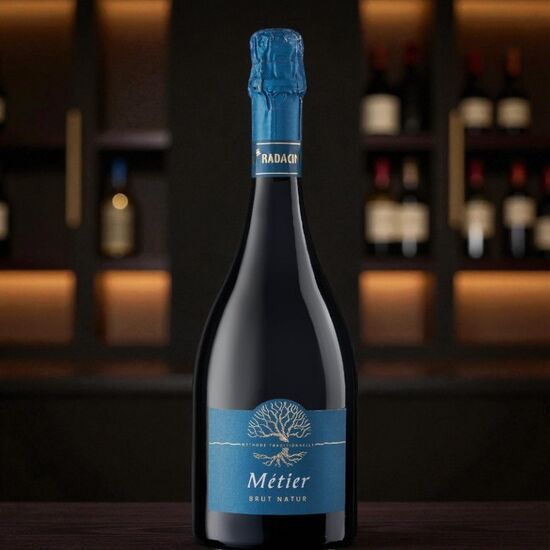 Spumant RADACINI Metier, clasic, brut, Natur alb, 750 ml