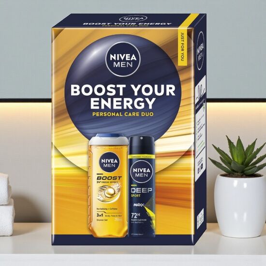Set cadou NIVEA MEN Boost Your Energy