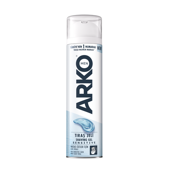 Гель для бритья ARKO Sensitive Skin, для мужчин, 200 мл