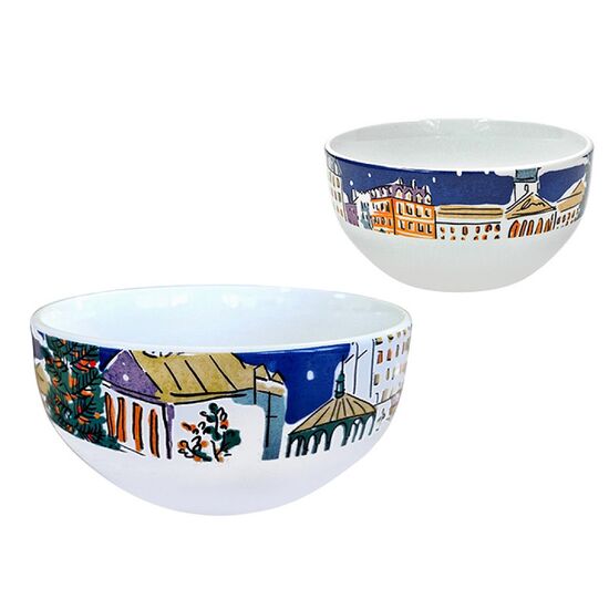 Салатница AF Christmas Conversation, керамическая, 14 cm, изображение 2