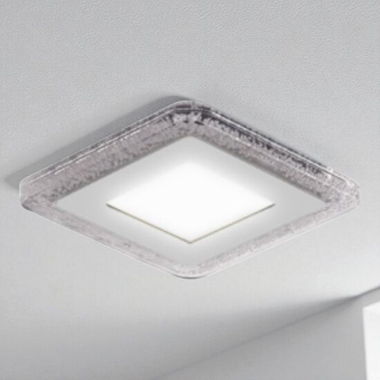 Светильник LED GAUSS Bubbles BL322 /6+3W/3000K/540Lm/143x143х31мм,D110/IP20 1/40, встраиваемый, квадратный