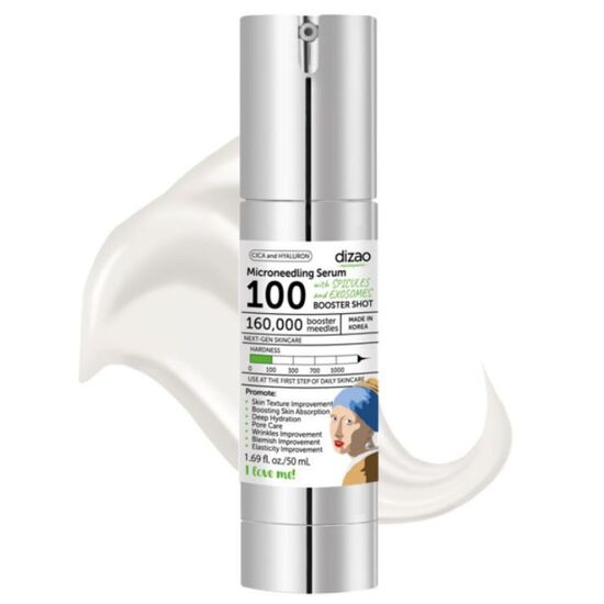 Ser terapie microace DIZAO Masterpieces Cica si Hyaluron cu spicule si exosome, 100 ml