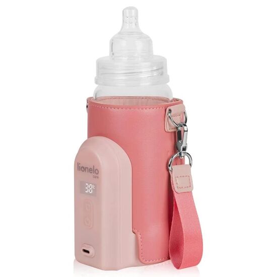 Încălzitor de sticle LIONELO Thermup Go Evo, Coral Pink, 5 image