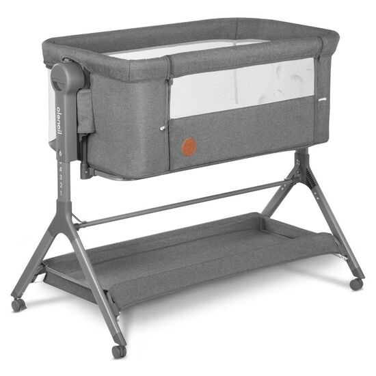 Patut co-sleeper LIONELO Leonie Plus, Grey Stone