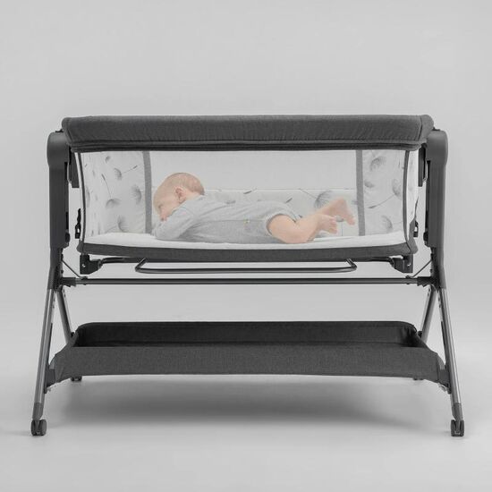 Patut co-sleeper LIONELO Leonie Plus, Grey Stone, 8 image