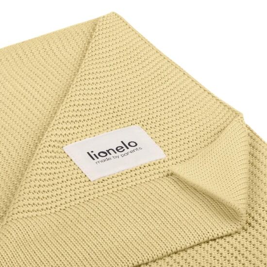 Patura LIONELO, Din bambus, 100x75 cm, Yellow Lemon, 3 image