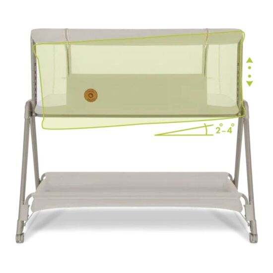 Кроватка-ко-слипер LIONELO LUNA, BEIGE SAND, изображение 2