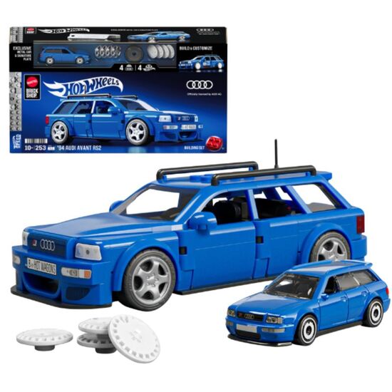 Конструктор Hot Wheels – 94 Audi Avant RS2, масштаб 1:32