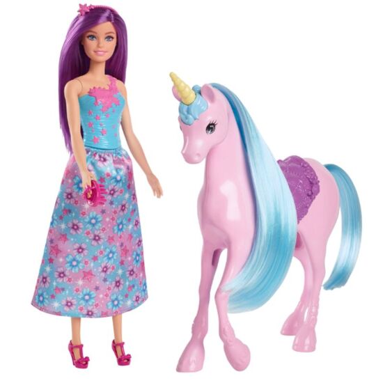 Кукла Barbie и единорог, изображение 2