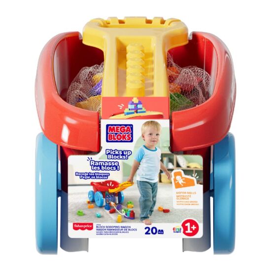 Конструктор-тележка Mega Bloks, 20 элементов, изображение 8