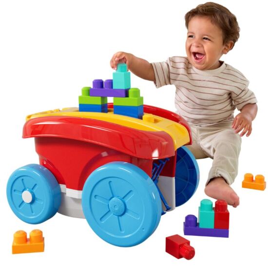Конструктор-тележка Mega Bloks, 20 элементов, изображение 2