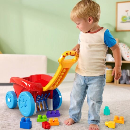 Конструктор-тележка Mega Bloks, 20 элементов, изображение 6