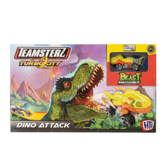 Lansator HTI „Atacul bestiilor” Teamsterz, cu masinuta, la alegere, 5 image