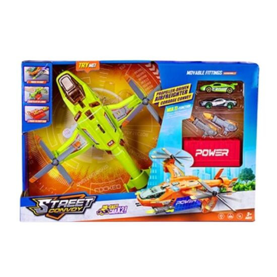 Set de joacă ESSA TOYS Elicopter de luptă, Cu sunet, Verde, 4 image